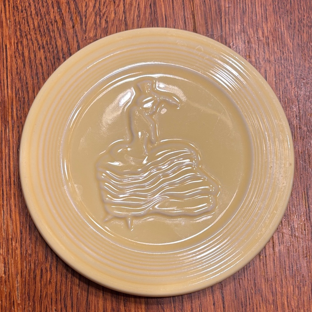 Homer Laughlin Fiesta Yellow Saucer